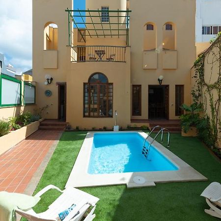The Yellow House - Solarium - Climatized Pool Gáldar المظهر الخارجي الصورة