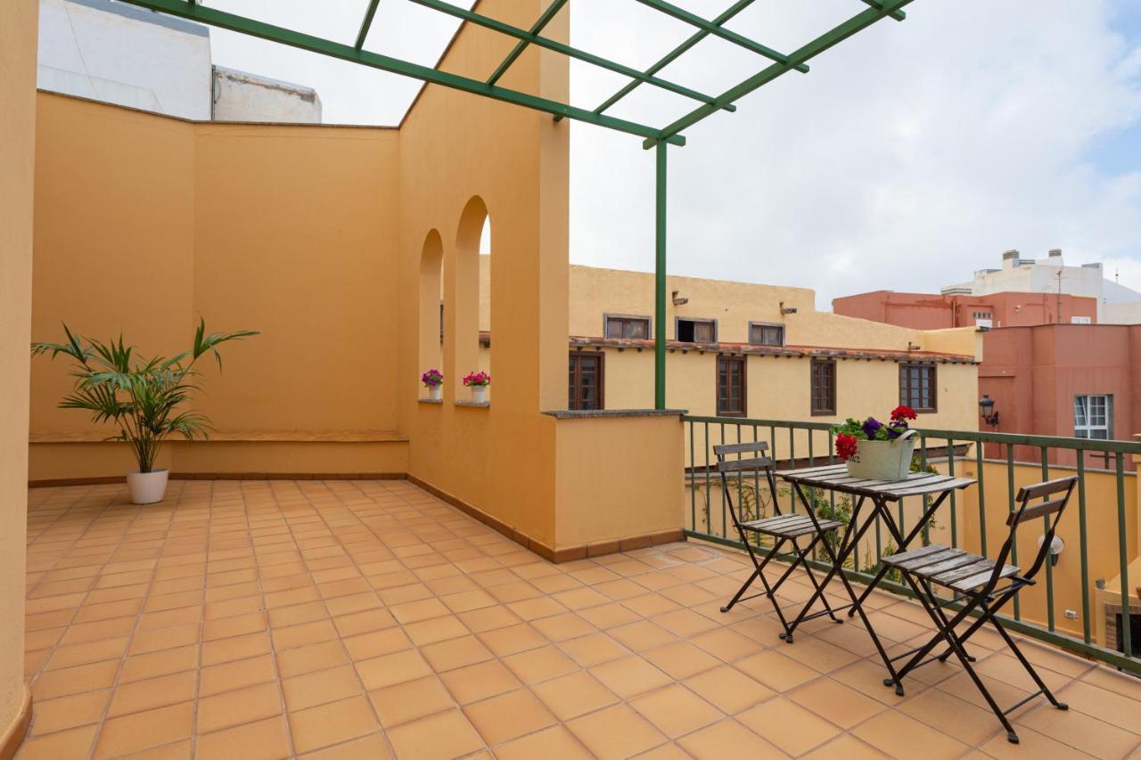 The Yellow House - Solarium - Climatized Pool Gáldar المظهر الخارجي الصورة