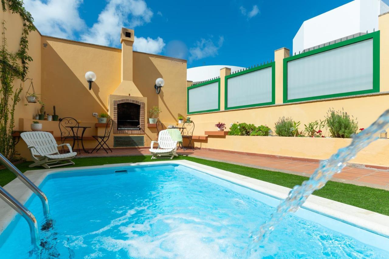 The Yellow House - Solarium - Climatized Pool Gáldar المظهر الخارجي الصورة