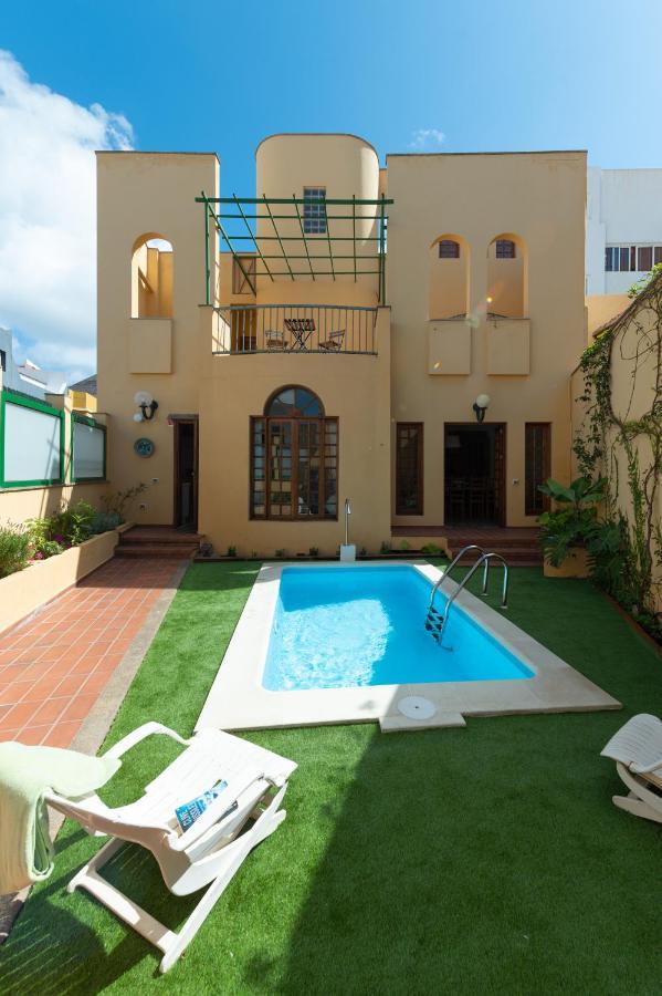 The Yellow House - Solarium - Climatized Pool Gáldar المظهر الخارجي الصورة